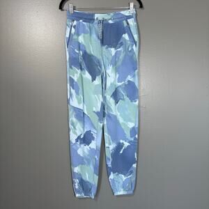 Athleta Girl Blue Tie Dye Warm Up Jogger Pants - XL/14 - Loungewear Athleisure
